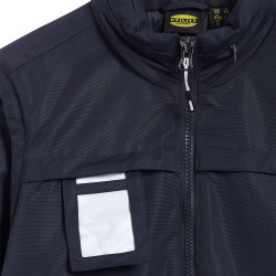 Blouson de travail noir type Bomber Diadora D-SWAT	