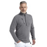 Pull polaire travail pas cher gris