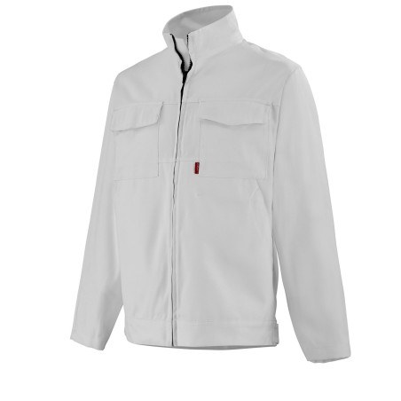Blouson blanc de travail sans métal Atelier Lafont Work Collection JASPE Blouson blanc de travail sans métal Atelier Lafont Work Collection JASPE