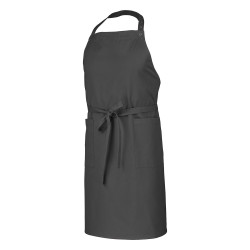 Tablier cuisine gris professionnel