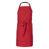 Tablier cuisine rouge