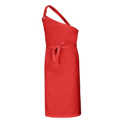 Tablier cuisinier rouge