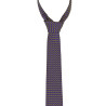Cravate KLEBER Lafont bleu 