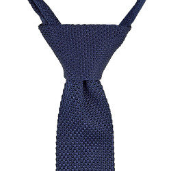 Cravate BOLIVAR Lafont bleu moucheté