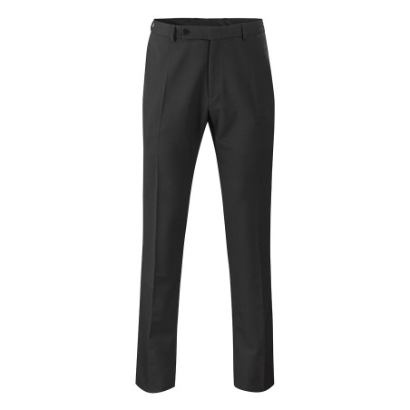 Pantalon Costume Homme En Coton – Coupe Droite Avec Stretch – 5 Poches – Pour Travail, Serveur, Occasions Formelles
