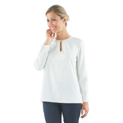 Blouse de service femme Lafont col rond