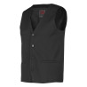 Gilet de service homme Lafont noir pas cher