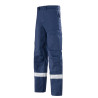 pantalon atex bleu