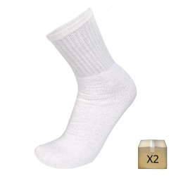 Chaussettes de travail X2  Estex blanc