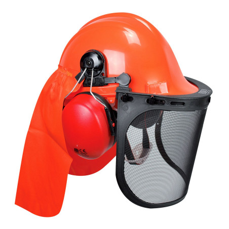 Casque de sécurité type 1 Degil Safety, coque en polyéthylène jaune,  serre-nuque, 12 oz 811RY