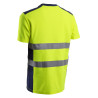 T-shirt de travail fluo Coverguard manches courtes