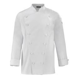 Veste de cuisine homme PLATINE blanc Lafont