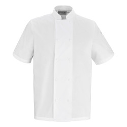 Veste de cuisine manches courtes 100% coton