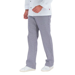 Pantalon cuisinier pied de poule 