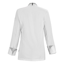 Veste cuisine asymétrique femme	