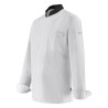 veste cuisine col couleur	