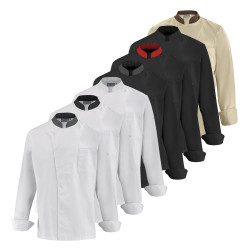 Veste cuisine blanche homme	