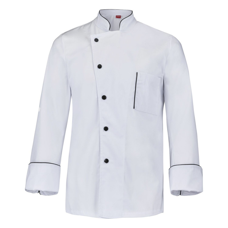 Veste cuisine blanche homme