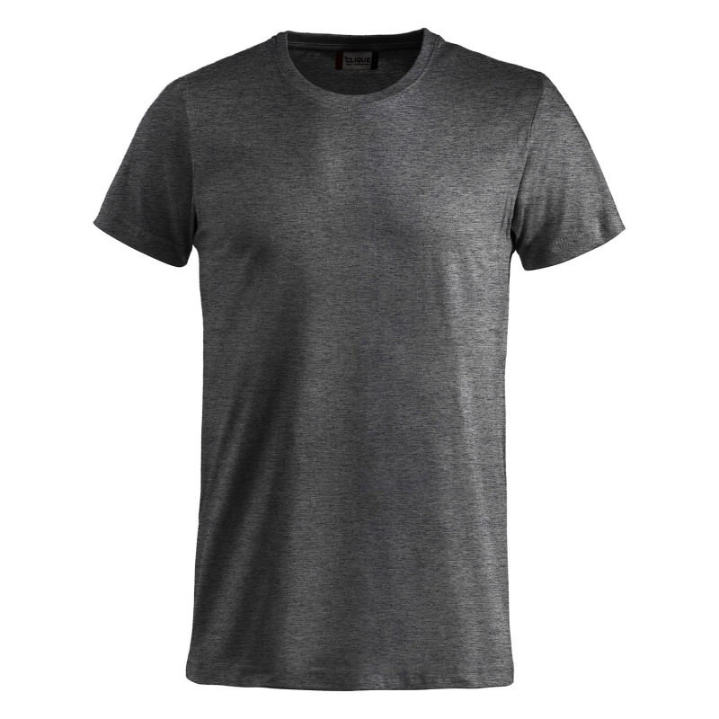 T-Shirt pro Clique 100% coton gris anthracite
