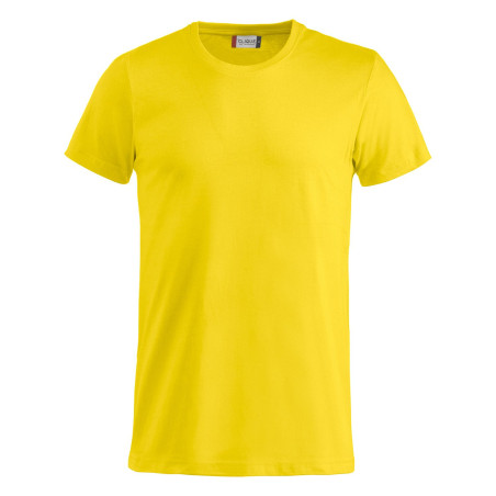 T-Shirt pro Clique 100% coton jaune T-Shirt pro Clique 100% coton jaune