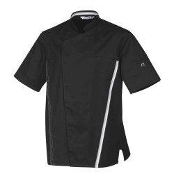 Veste De Cuisine ROBUR - Tissu Respirant, Coupe Slim, Manches Courtes - 6
