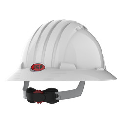 Casque de chantier blanc