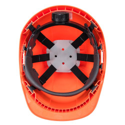 Casque chantier orange pas cher