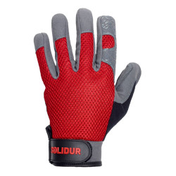 Gants anti- coupures rouge