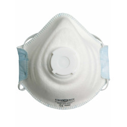 Demi-masque confort avec valve. FFP2 NR D.