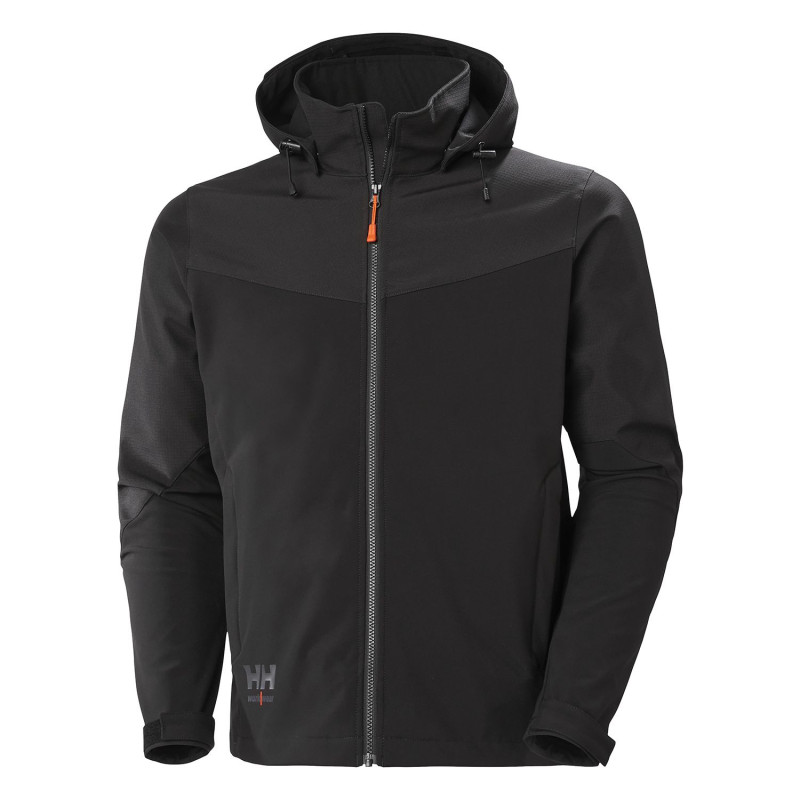 Softshell de travail noir