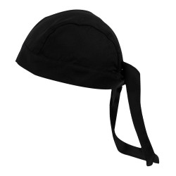 Bandana cuisinier BANDY Robur Noir