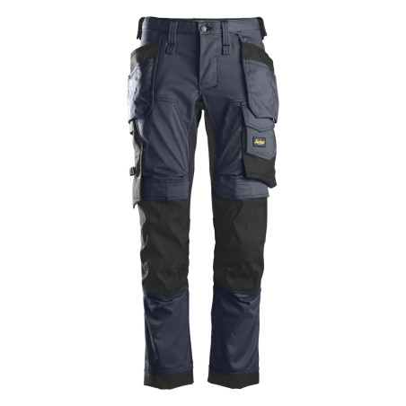 Pantalon de travail femme EPI noir ou bleu marine multipoches ripstop