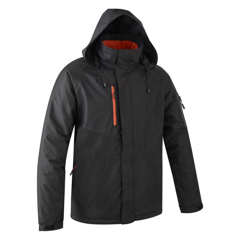 Parka XXL Polaire Veste hiver vetement travail impermeable pluie