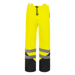 pantalon jaune haute visibilité imperméable