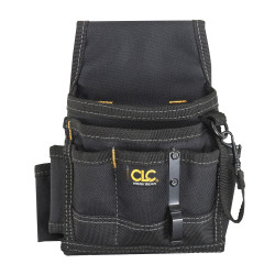 FACULX Poche à outils avec ceinture en nylon réglable - Pochette de travail  professionnelle robuste pour électriciens, techniciens