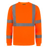 sweat travail orange fluo