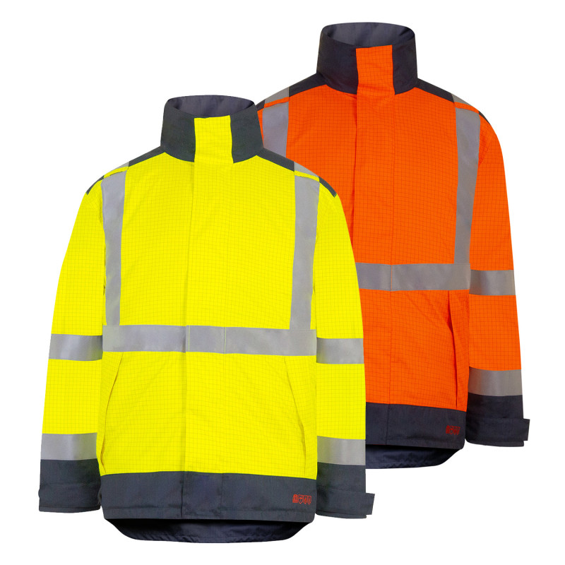 Parka de pluie multirisques fluo T2S