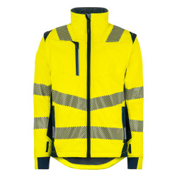 softshell jaune haute visibilité