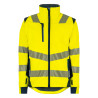 softshell jaune haute visibilité