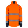 blouson orange haute visibilité
