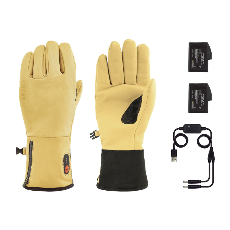 Vêtements de protection : paire gants anti-froid cuir t9