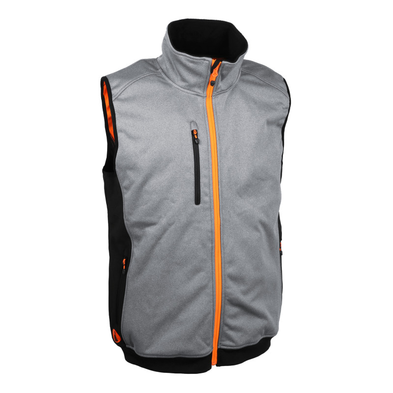 gilet travail softshell