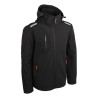 softshell de travail noir