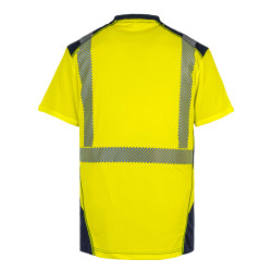 t-shirt jaune haute visibilité