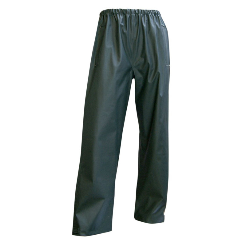 Pantalon de Travail Imperméable LMA Tonnerre - Vert Kaki foncé