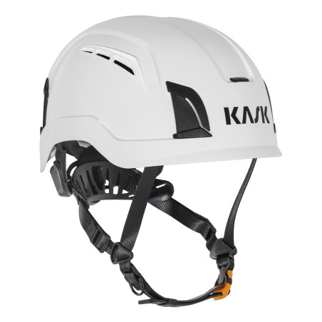 casque sécurité blanc