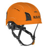 casque sécurité orange