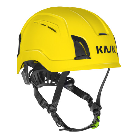casque btp jaune