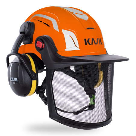 Casque forestier complet