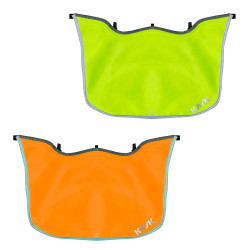 protection nuque fluo casque chantier